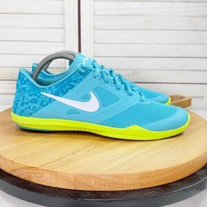 Nike Nike Studio Trainer 2 Lace Up Running Shoes Sneakers Teal Blue Women 9